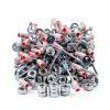 M8 Screw Nut Nails 200PCS Aotuse 42mm Galvanized Masonry Nails-5