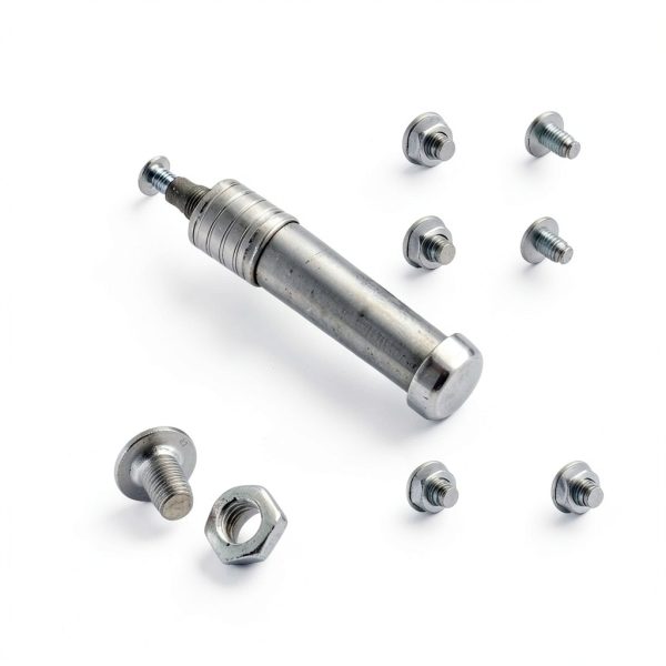 M8 Screw Nails HuiPiaoUS 100pcs Galvanized Steel for Concrete Wood-3