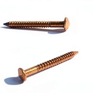 Solid Copper Nails 100 Pack 1.25" Rosehead by The Metal Peddler-0