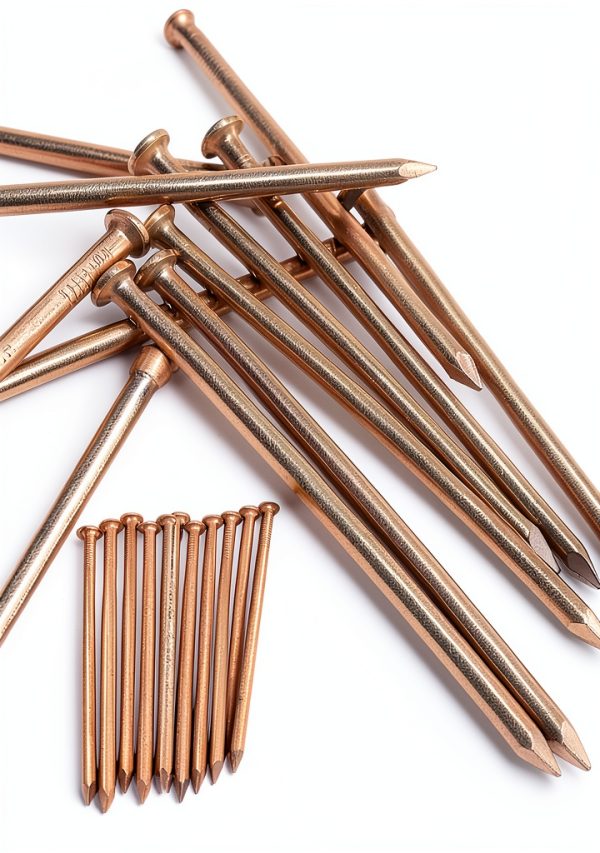 Dubbs Hardware 12-Pack Pure Copper 4-Inch Nail Spikes - Heavy-Duty Tree Stump Root Killer - Eco-Friendly & Chemical-Free Tree Removal - USA-Made Durable Spikes for Landscaping & Gardening-5