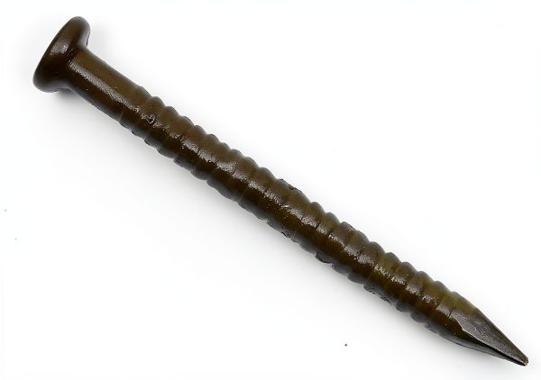 Everbilt Brown Paneling Nail for Wood Studs, Ring Shank 1in Pack of 40-3