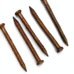 Everbilt Brown Paneling Nail for Wood Studs, Ring Shank 1in Pack of 40-0
