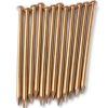 Dubbs Hardware 12-Pack Pure Copper 4-Inch Nail Spikes - Heavy-Duty Tree Stump Root Killer - Eco-Friendly & Chemical-Free Tree Removal - USA-Made Durable Spikes for Landscaping & Gardening-7