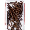 Everbilt Brown Paneling Nail for Wood Studs, Ring Shank 1in Pack of 40-4