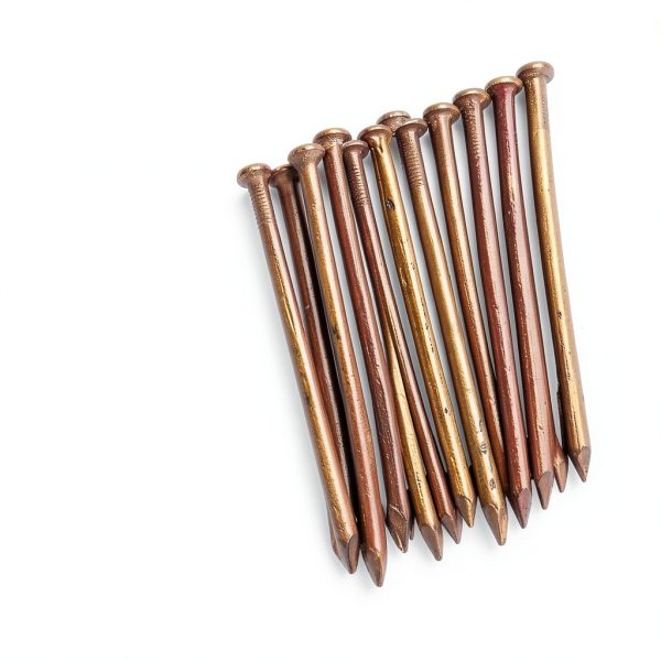 Dubbs Hardware 12-Pack Pure Copper 4-Inch Nail Spikes - Heavy-Duty Tree Stump Root Killer - Eco-Friendly & Chemical-Free Tree Removal - USA-Made Durable Spikes for Landscaping & Gardening-2